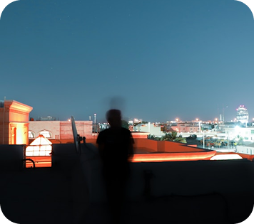 Midnight Rooftop Conversations